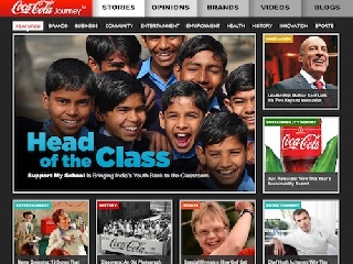 Coca-Cola Revamps Its Website