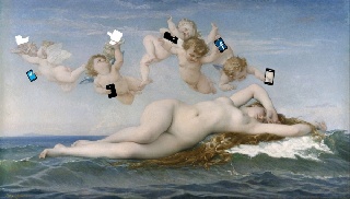 What If The Characters In Famous Paintings Had Access To Technology?